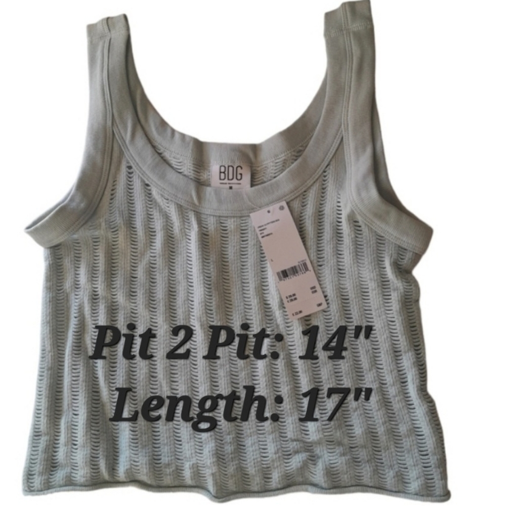 BDG URBAN OUTFITTERS Ladder Cropped Tank Top - Picture 6 of 11